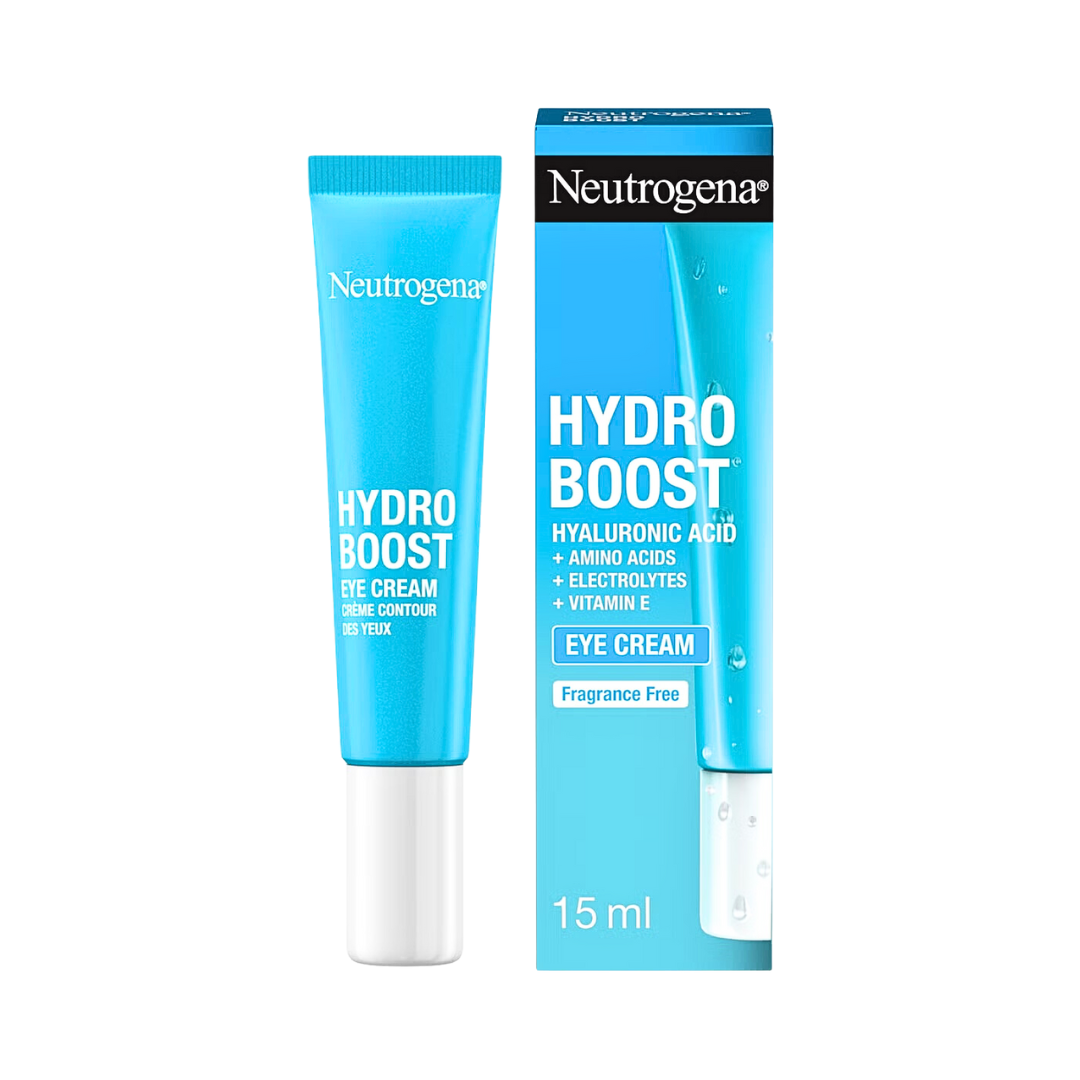 COCOMIA Neutrogena Hydro Boost Eye Awakening Gel-Cream, A Shot of Intense Hydration, Under-Eye Cream, 15 ml