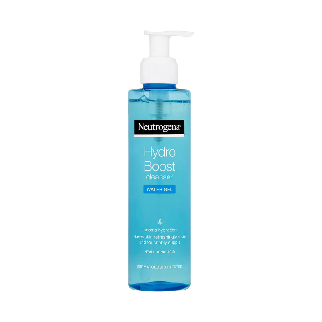 Neutrogena Hydro Boost Lightweight Hydrating Facial Gel Cleanser, Gentle Face Wash