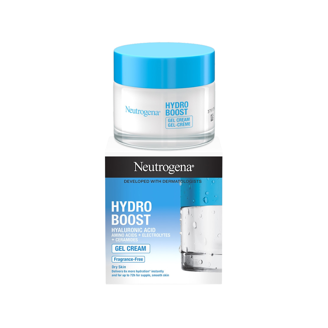 Neutrogena Hydro Boost Gel Cream Moisturiser 50 ml Unique Hylauronic Gel Matrix