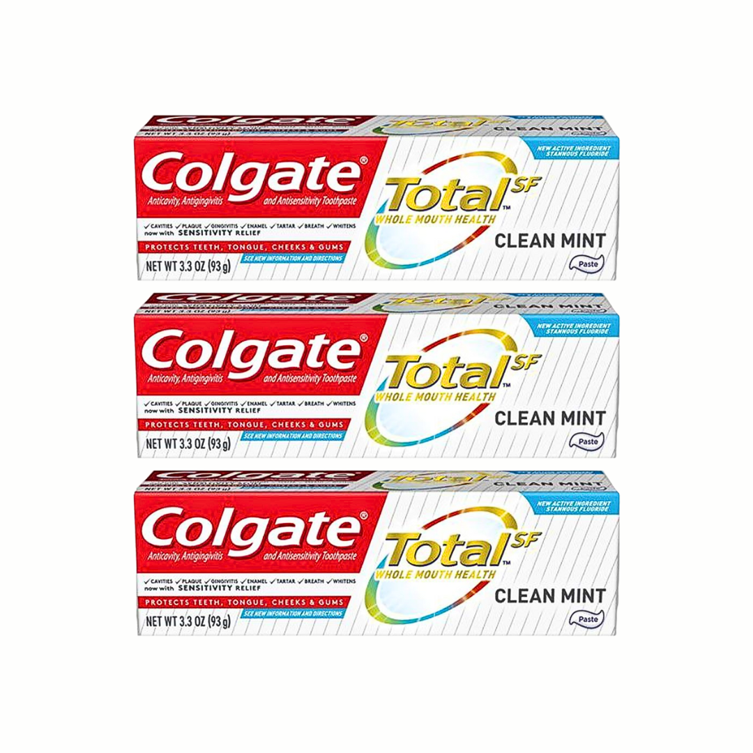 Colgate Colgate total toothpaste, clean mint, 3.3 oz.