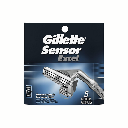 Gillette Sensor Excel Cartridges Pack of 5